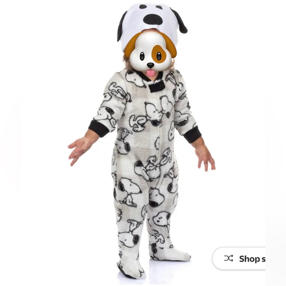 Peanuts Snoopy Kids onesie Pajama
